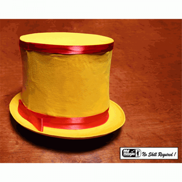 Collapsible Top Hat (Yellow) by Mr. Magic