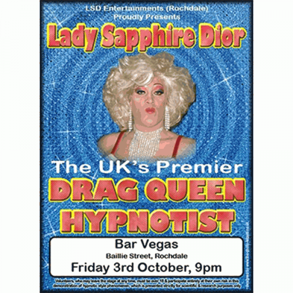 Drag Queen Comedy Stage Hypnosis Course by Jonathan Royle & Lady Sapphire Dior Mixed Media DOWNLOAD