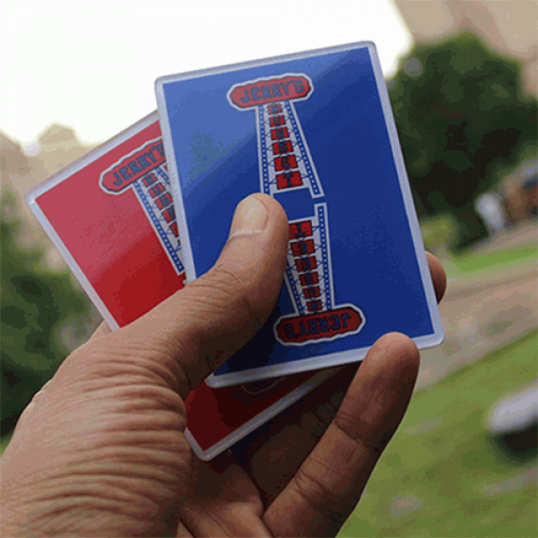 Jerry Nugget Cardistry Trainers (Red/Blue Double Backer) by Magic Encarta - 1 unit