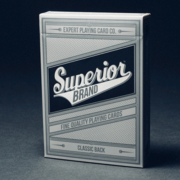 Superior (Black) Playing Cards by Expert Playing Card Co