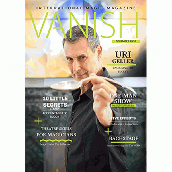 VANISH Magazine December/January 2017 - Uri Geller...