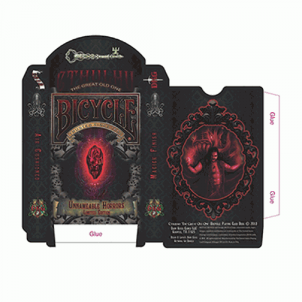 Bicycle Unnameable Horrors Limited Edition Playing Cards