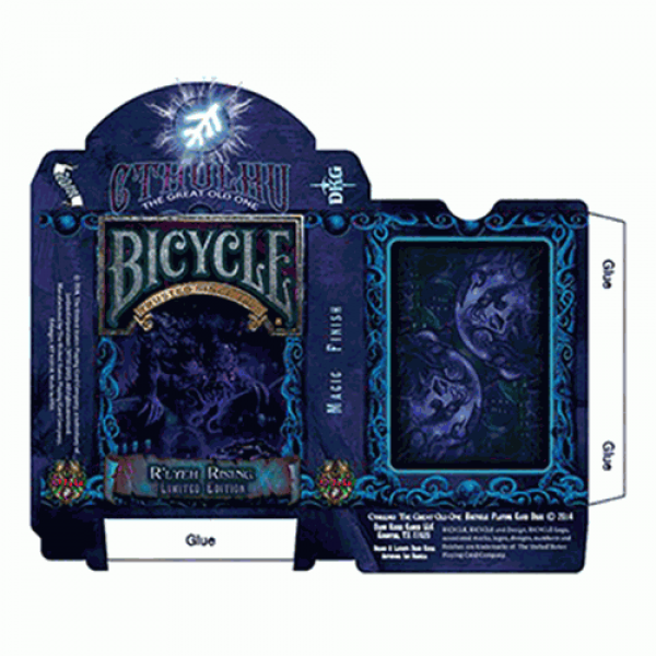 Bicycle Cthulhu R'LYEH RISING Limited Edition Play...