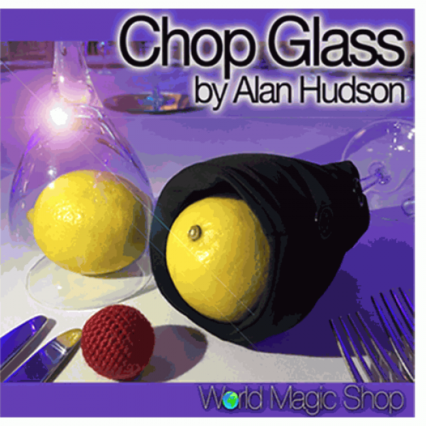 Chop Glass (Gimmicks and Online Instructions) by Alan Hudson and World Magic Shop