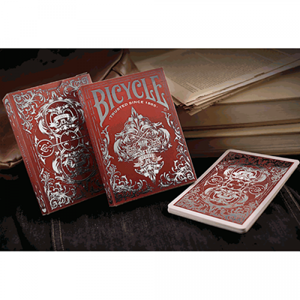 Bicycle Spirit II (red) MetalLuxe Playing Cards