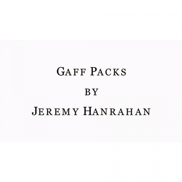 Bicycle Gaff Pack Red (6 Cards) by The Hanrahan Ga...