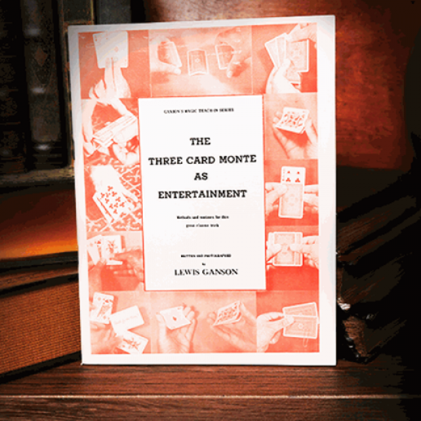 The Three Card Monte as Entertainment by Lewis Ganson - Book