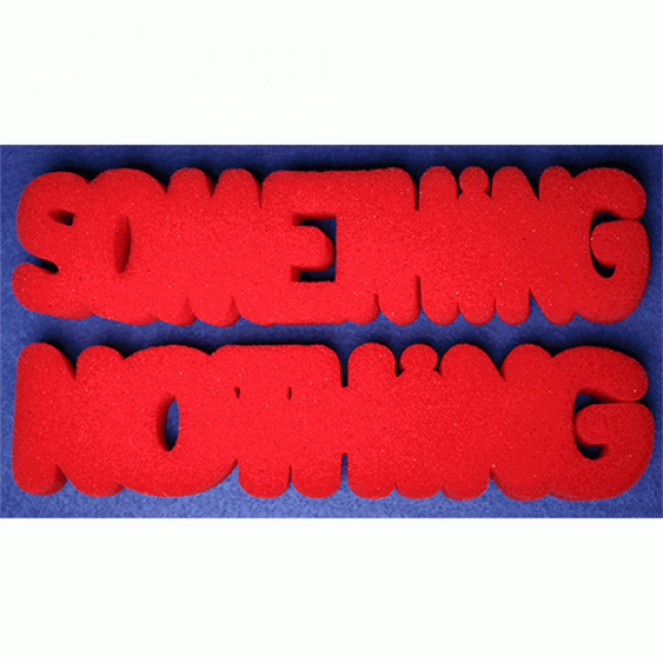 Super Soft Sponge - Something or Nothing (RED) by Magic By Gosh