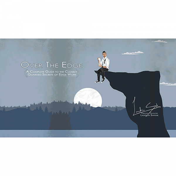 Over The Edge Red (Gimmick and Cards Included) by Landon Swank