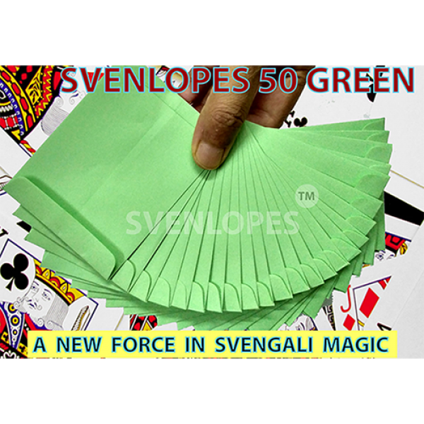 Svengali Envelopes (Green) by Sven Lee