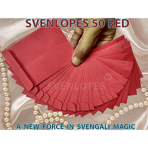 Svengali Envelopes (Red) by Sven Lee