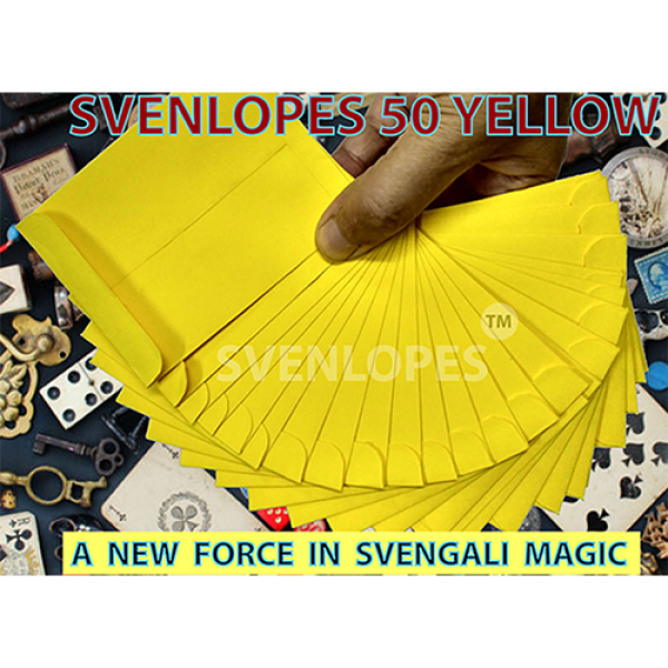 Svengali Envelopes (Yellow) by Sven Lee
