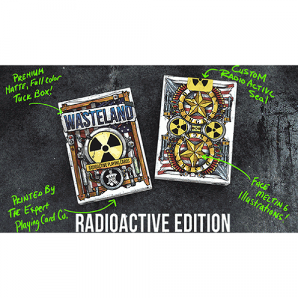 Wasteland Radio Active Edition Playing Cards by Ja...