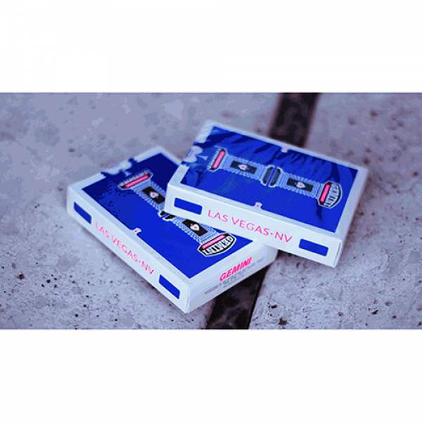 Royal Blue Gemini Casino Playing Cards by Toomas P...
