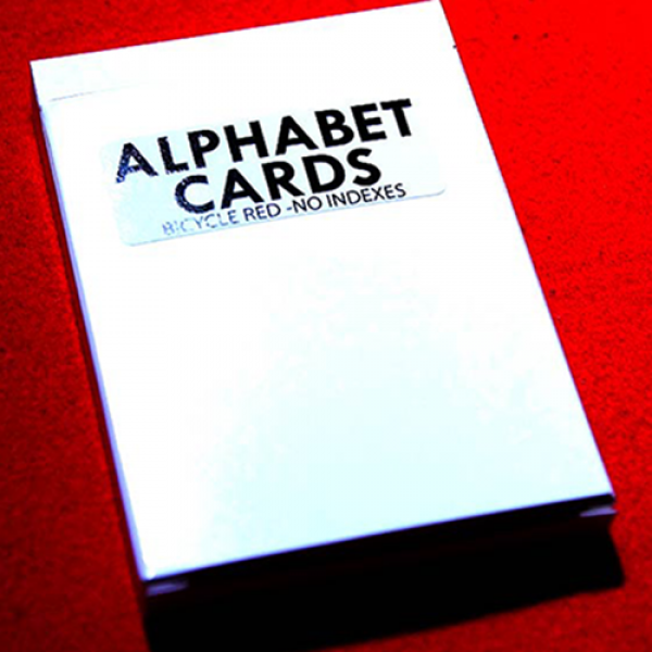 Alphabet Playing Cards Bicycle No Index by PrintByMagic