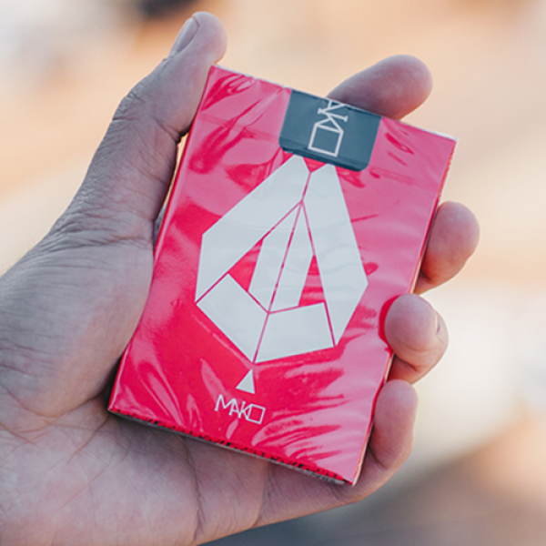 Limited Edition Mako Red Playing Cards by Toomas P...