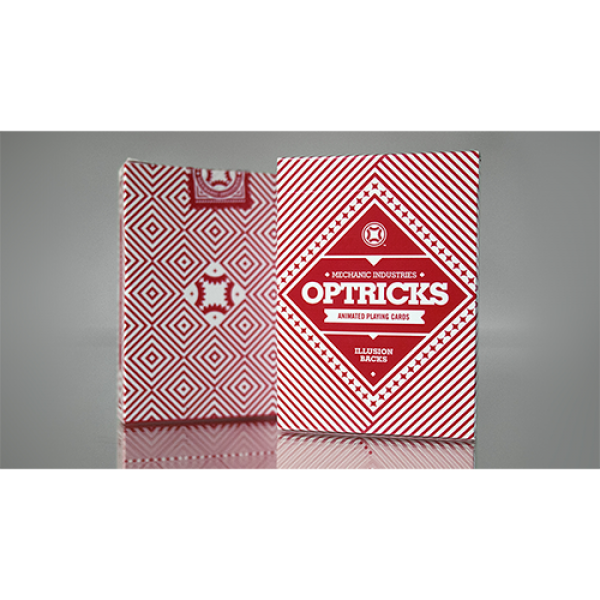 Mechanic Optricks (Red) Deck by Mechanic Industrie...