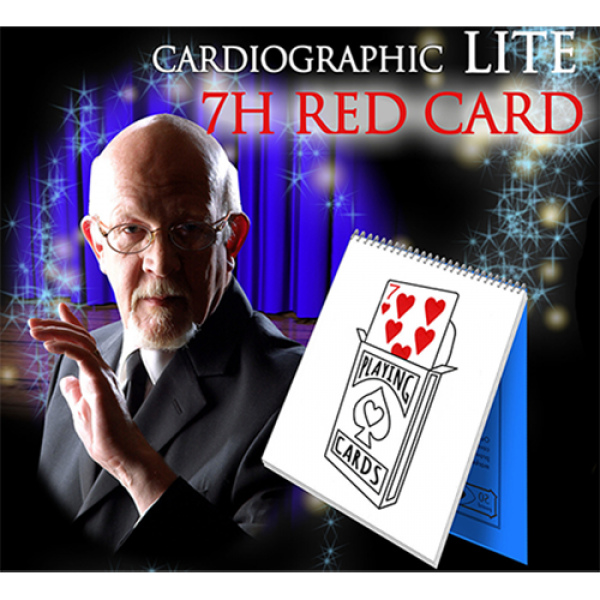 Cardiographic LITE RED CARD by Martin Lewis