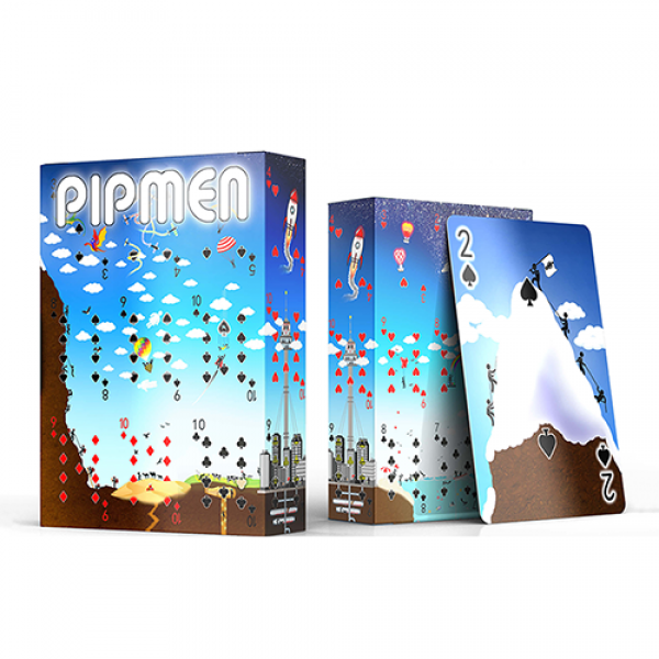 Pipmen Version 2: World Full Art Playing Cards by Elephant Playing Cards