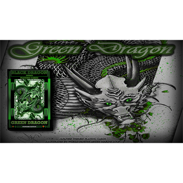 Green Dragon Playing Cards (Standard Edition) by C...