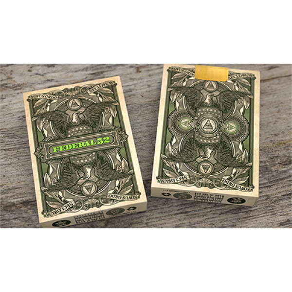 Federal 52 2nd Edition Playing Cards by Jackson Ro...