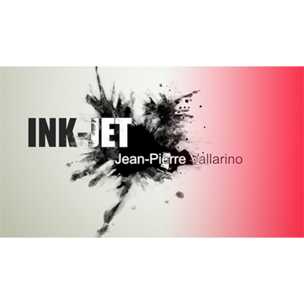 Ink-Jet Red (Gimmick and Online Instructions) by Jean-Pier Vallarino 