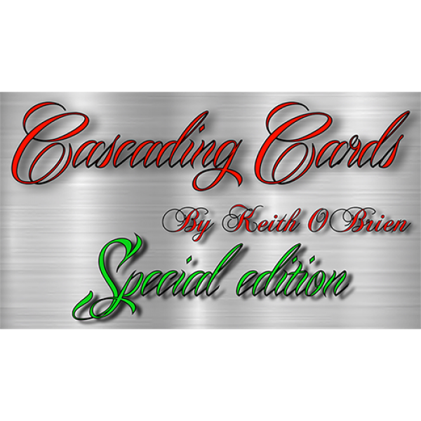 Special Edition Cascading Cards (Cherry Tahoe Blue...