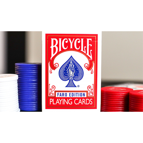 Limited Edition Bicycle Faro (Red) Playing Cards