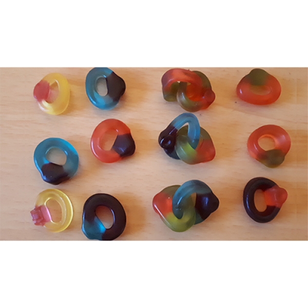Visible Linking Jelly Sweet Gummy Finger Rings by ...