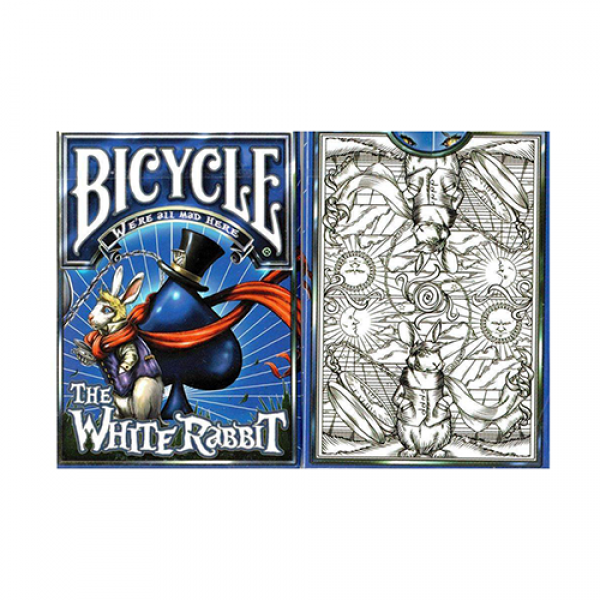 Bicycle White Rabbit Playing Cards