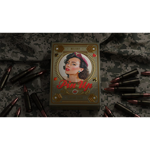 Military Pin Up Playing Cards