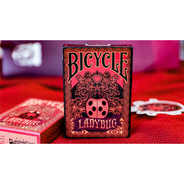 Bicycle Gilded Limited Edition Ladybug (Black) Pla...