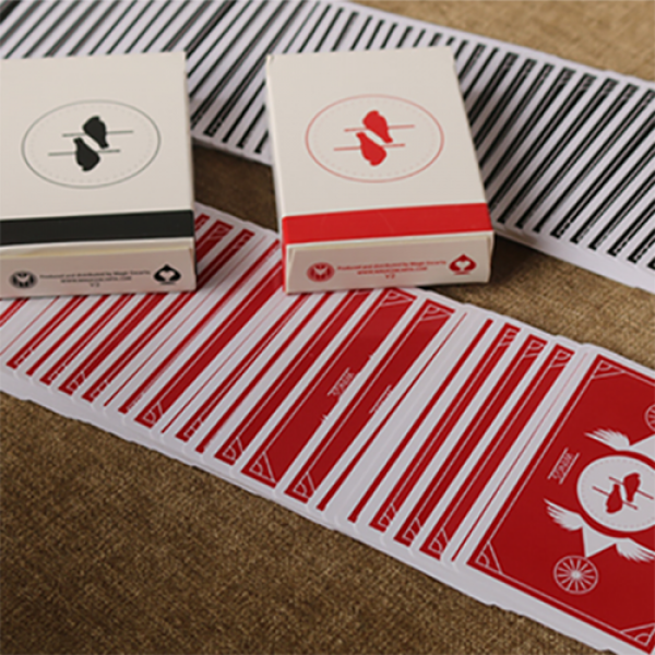 Limited Edition Wings V2 Marked Playing Cards (Bla...