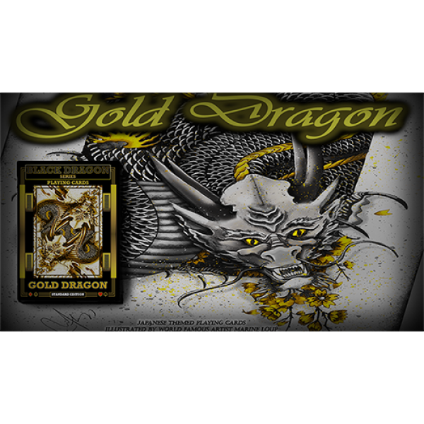Gold Dragon (Standard Edition) Playing Cards by Cr...
