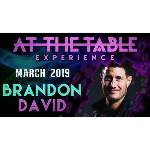 At The Table Live Lecture Brandon David March 6th ...