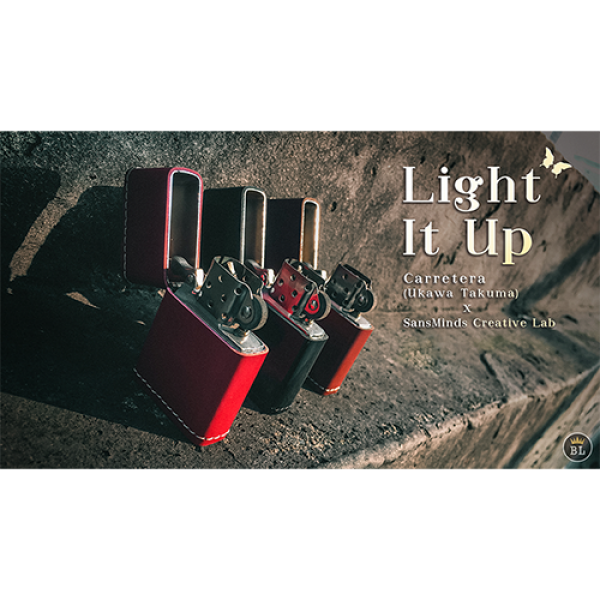 Limited Edition Light It Up Vigor Maroon (Gimmicks and Online Instructions) by SansMinds