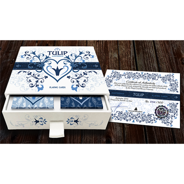 Limited Edition Tulip Playing Cards Set (Dark Blue...