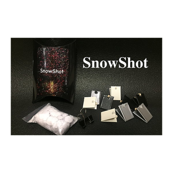 SnowShot (10 ct.) by Victor Voitko (Gimmick and Online Instructions)