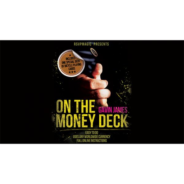 On the Money (Gimmick and Online Instructions) by Gavin James
