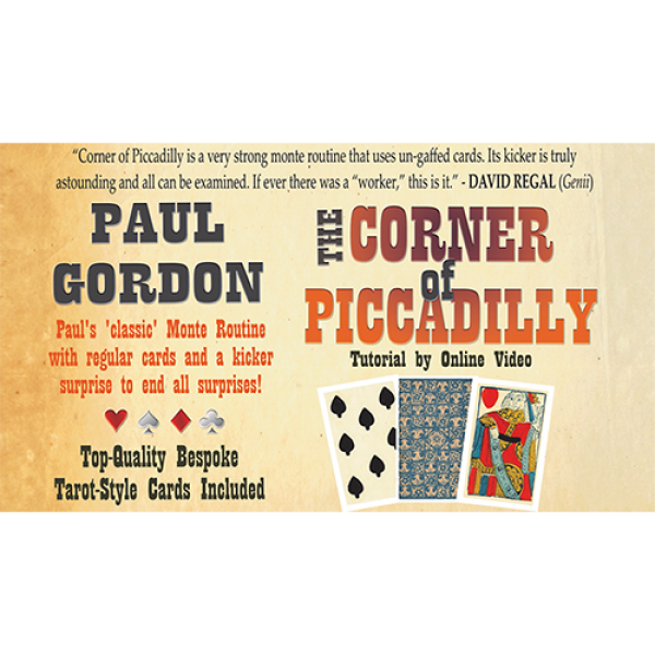 The Corner of Piccadilly (Tarot Size plus online i...