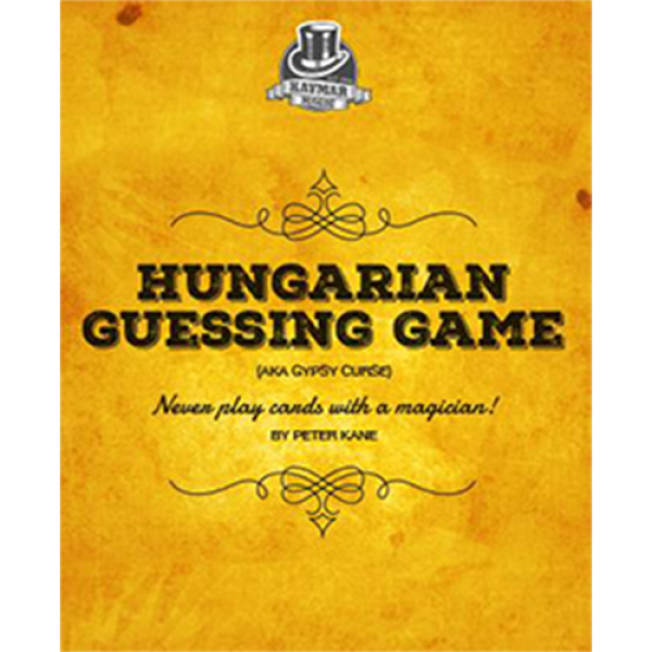 Hungarian Guessing Game AKA Gypsy Curse (Gimmicks ...