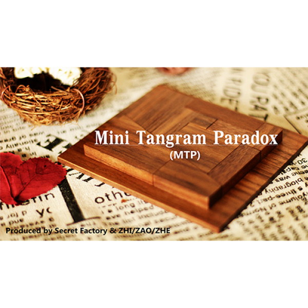 Mini Tangram Paradox (MTP) (Gimmicks and Online Instruction) by Secret Factory