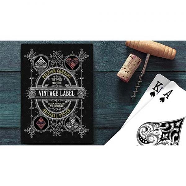 Vintage Label Playing Cards (Premier Edition Black...