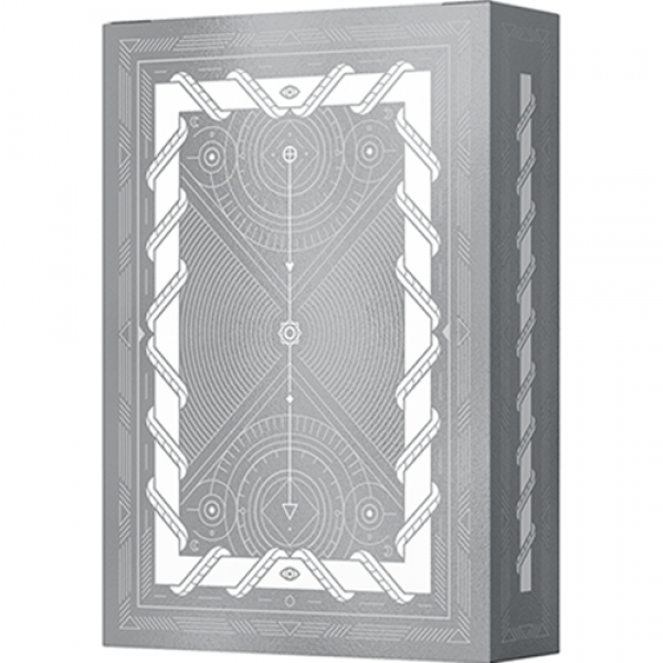 White Monolith Playing Cards by Giovanni Meroni