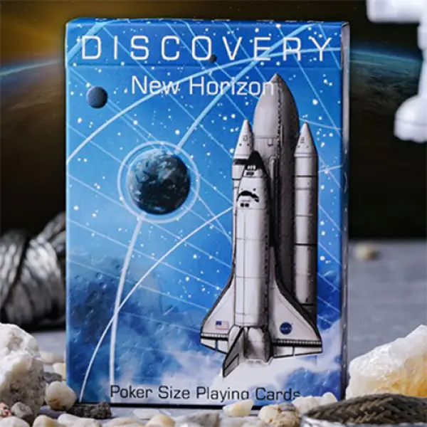 Discovery New Horizon (Blue) Playing Cards by Elep...