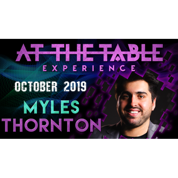 At The Table Live Lecture Myles Thornton October 1...