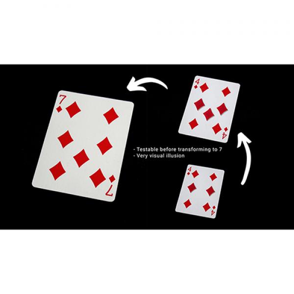 Tumi Magic presents Glitch Card (Red) by Tumi Magi...