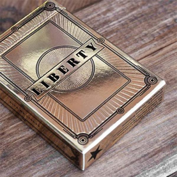 Limited Edition Liberty Playing Cards (Gold) by Jackson Robinson