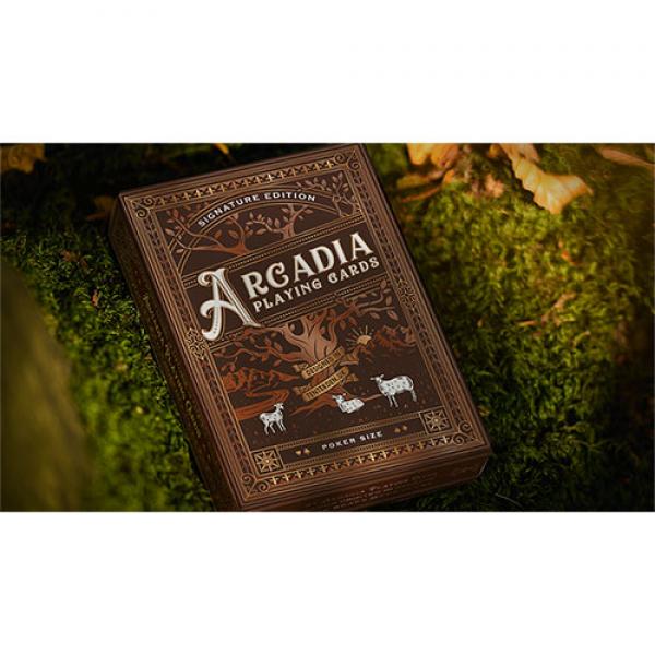 The Arcadia Signature Edition (Brown) Playing Card...