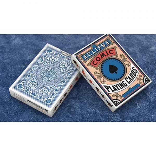 Eclipse Comic (Blue) Vintage Transformation Playing Cards